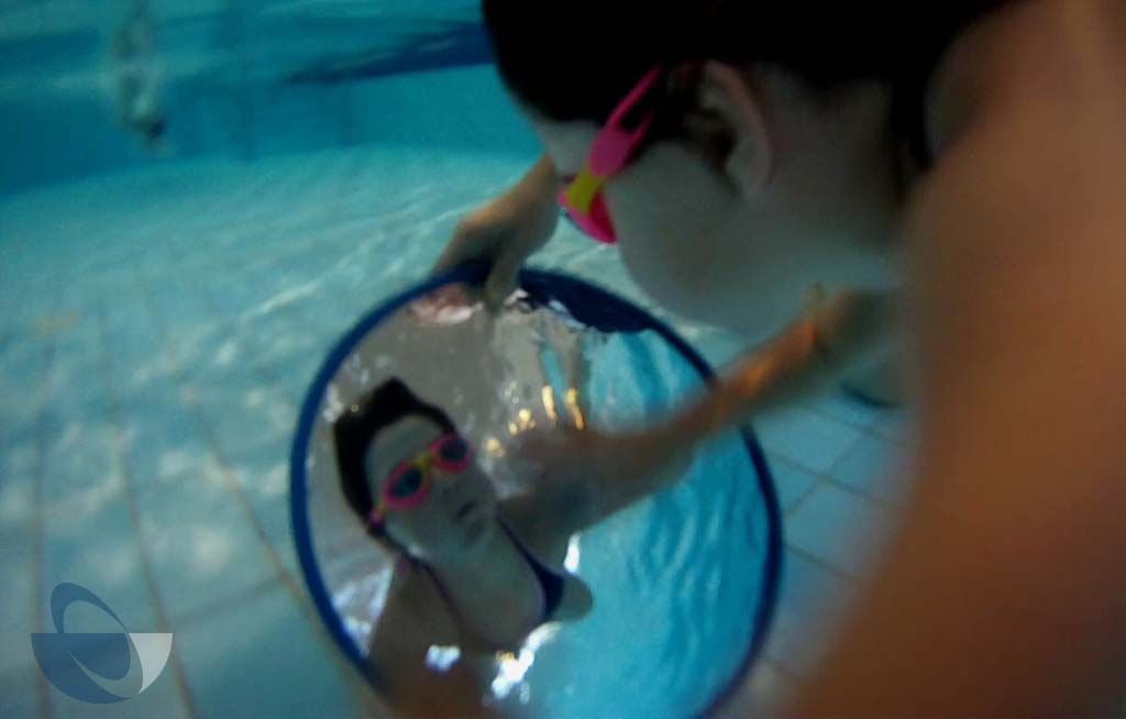 Learn To Swim Pool Mirror