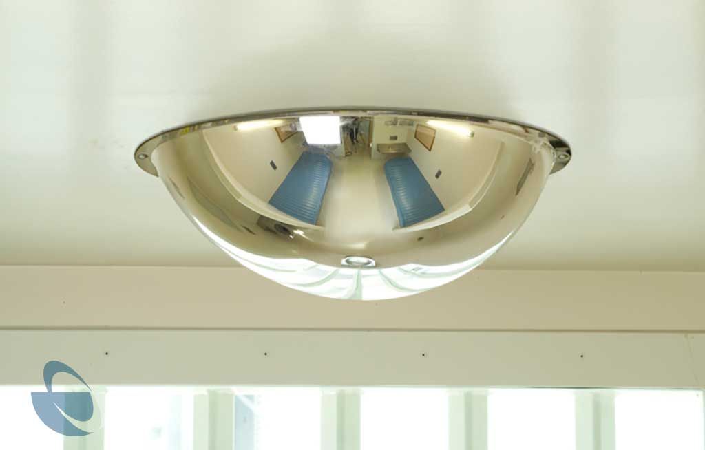Full Dome Stainless Steel Anti-Ligature Mirror